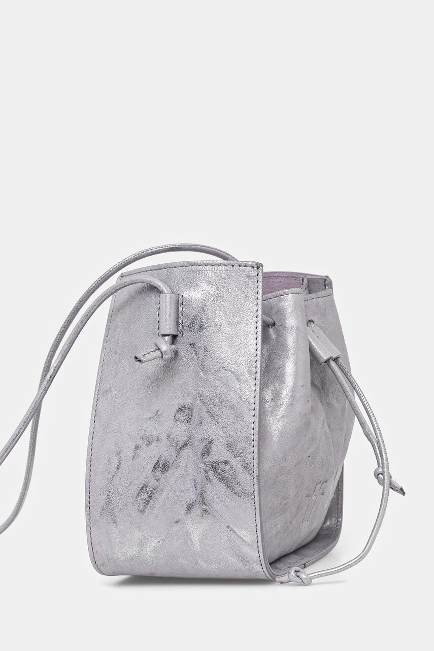 Шкіряна сумочка Forte Forte колір фіолетовий 13669.my bag