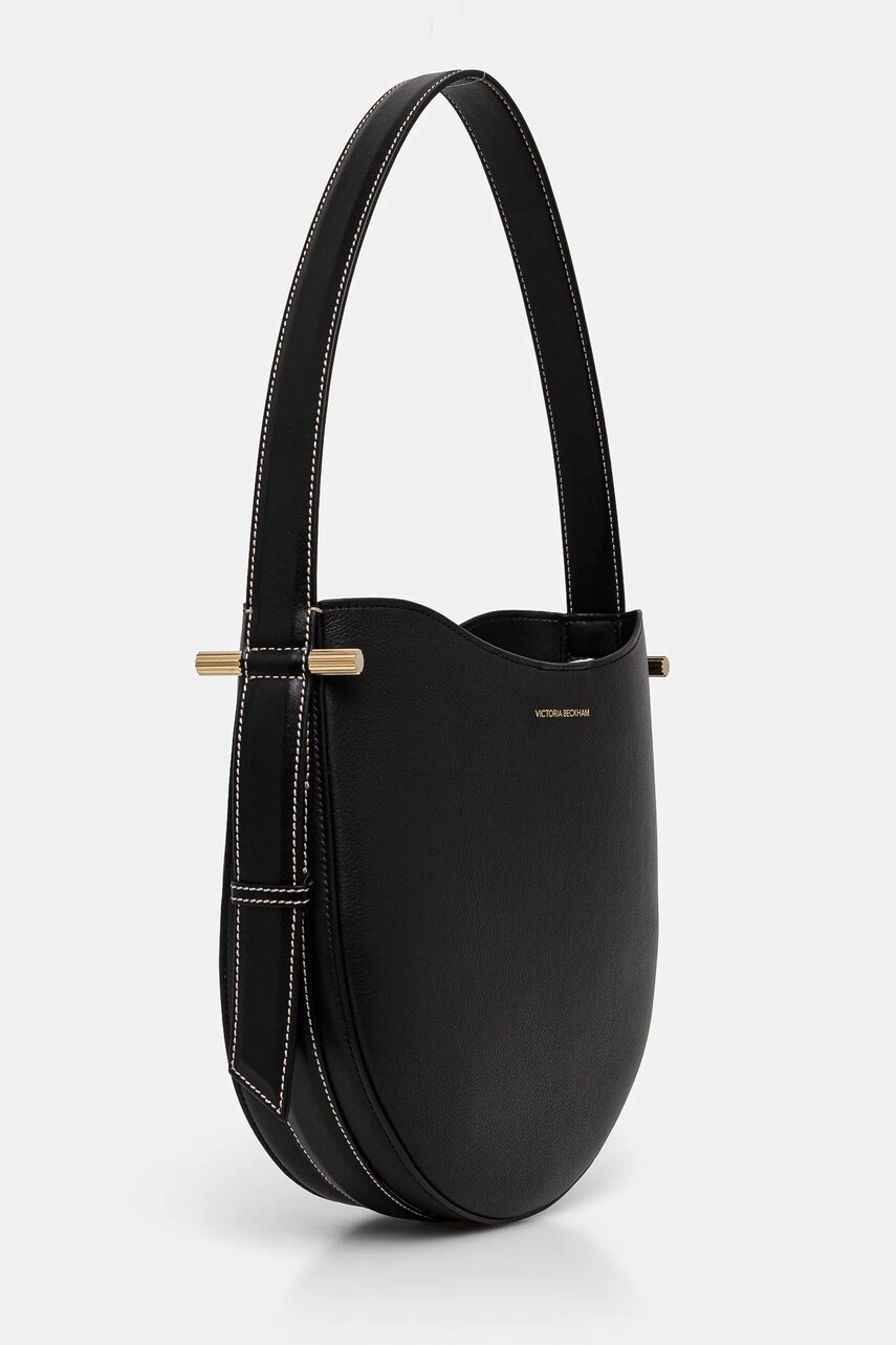 Шкіряна сумочка Victoria Beckham колір чорний B125AAC006190A