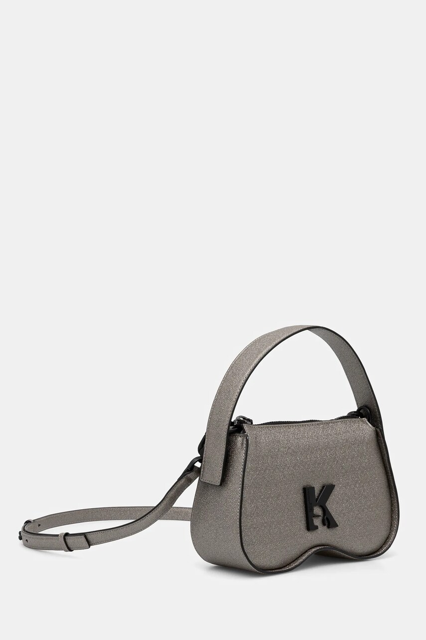 Сумочка Karl Lagerfeld Jeans колір срібний A1W30279