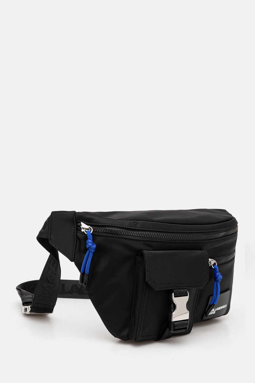 Сумка на пояс Karl Lagerfeld Jeans колір чорний A1M30299