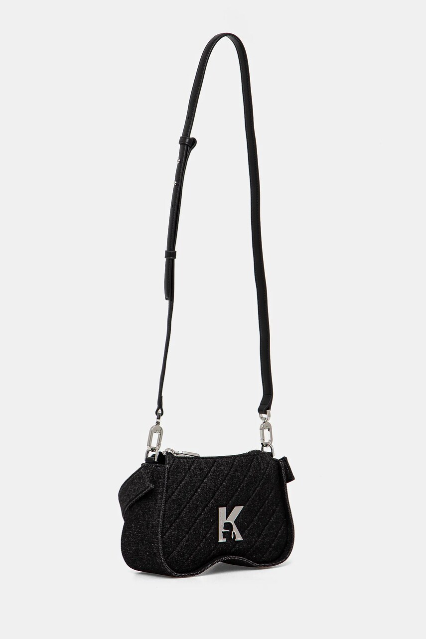 Сумочка Karl Lagerfeld Jeans колір чорний A1W30278