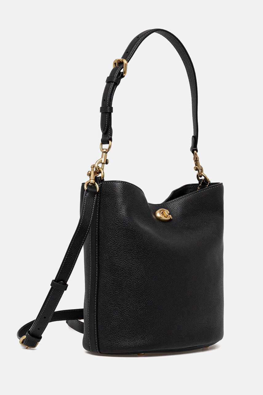 Сумочка Coach WILLOW колір чорний CW624