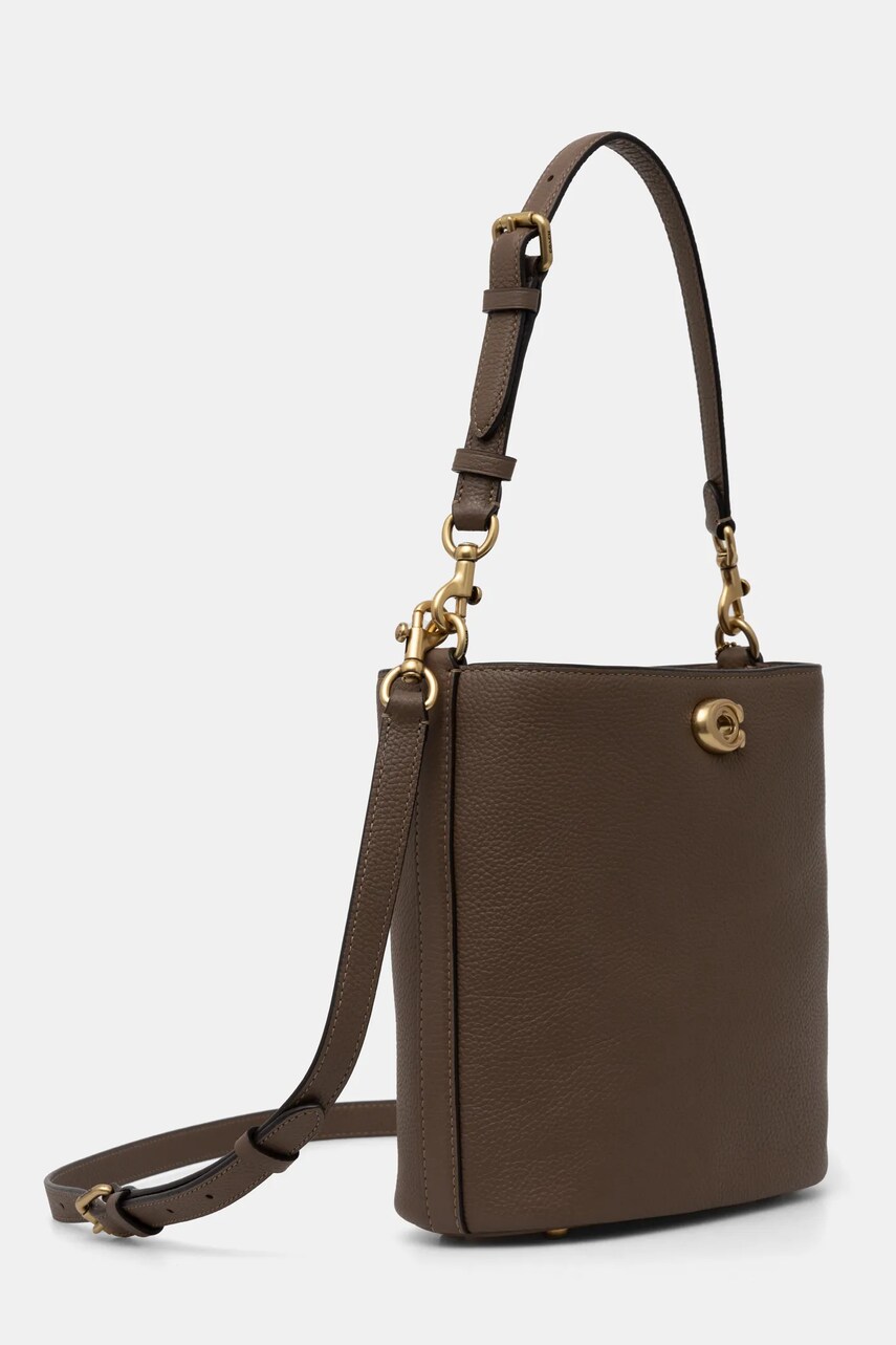 Сумочка Coach WILLOW колір коричневий CW625