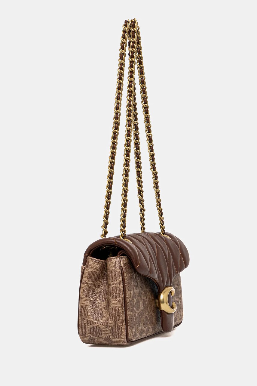 Сумочка Coach TABBY колір коричневий CY815