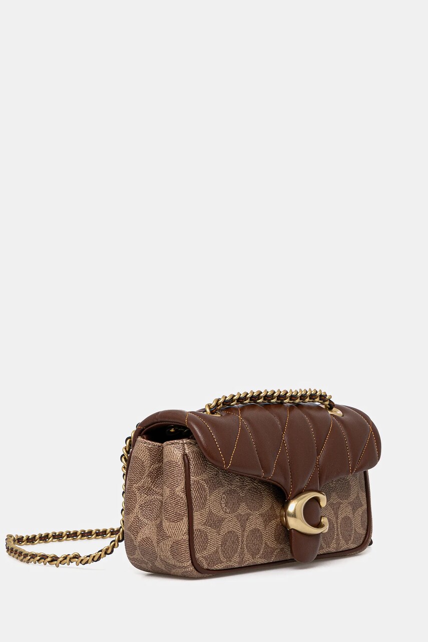 Сумочка Coach TABBY колір бежевий CY816