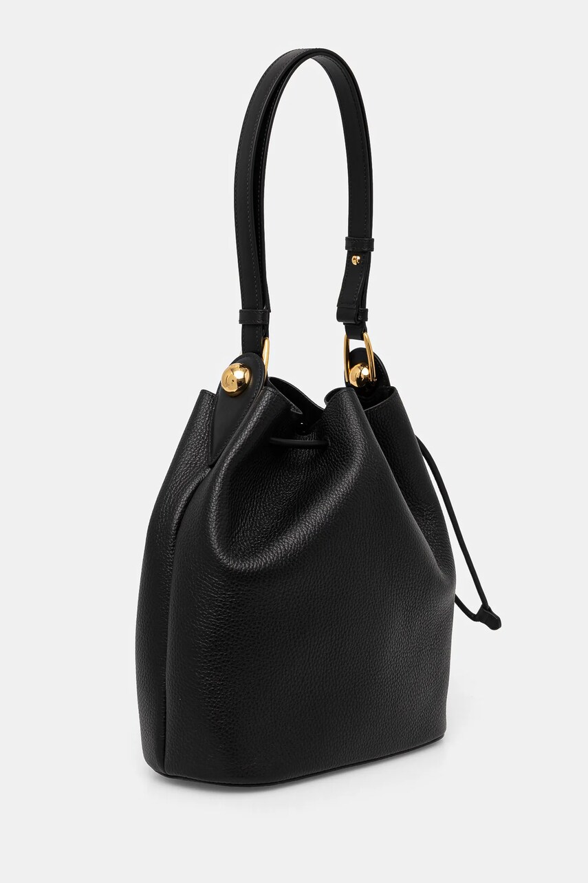 Шкіряна сумочка Furla колір чорний WB01449 BX0176 O6000