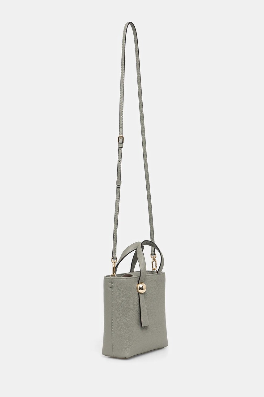 Шкіряна сумочка Furla колір зелений WE00666 HSF000 AG700