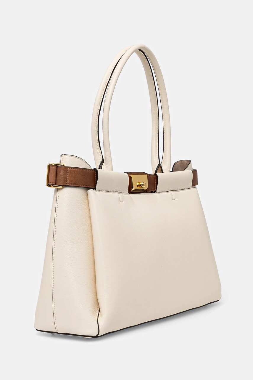 Шкіряна сумочка Furla колір бежевий WB01411 BX3197 3611S