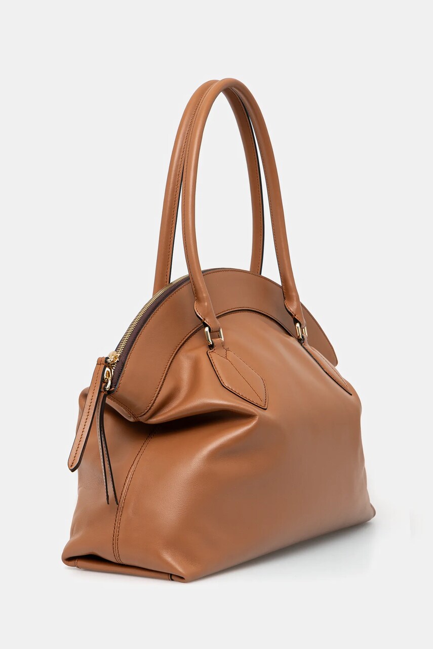 Шкіряна сумочка Furla колір коричневий WB01429 BX3346 RY000