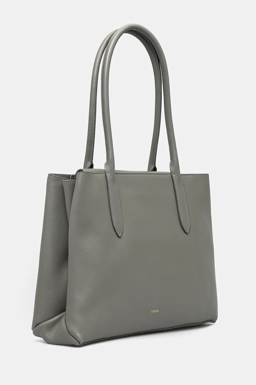 Шкіряна сумочка Furla колір зелений WB01530 BX3169 3589S