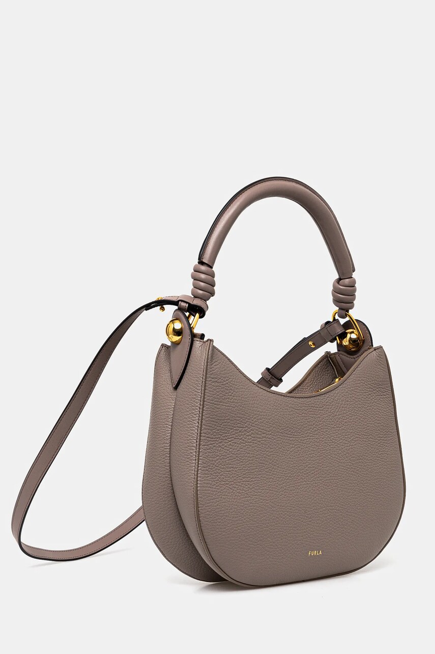 Шкіряна сумочка Furla колір коричневий WB01489 BX0176 2572S