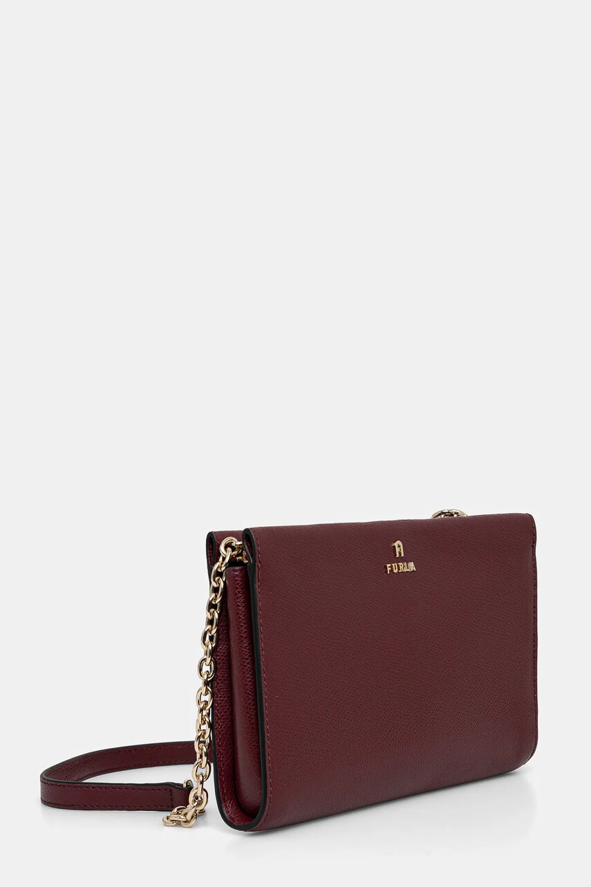 Сумочка Furla колір бордовий WE00528 ARE000 26700
