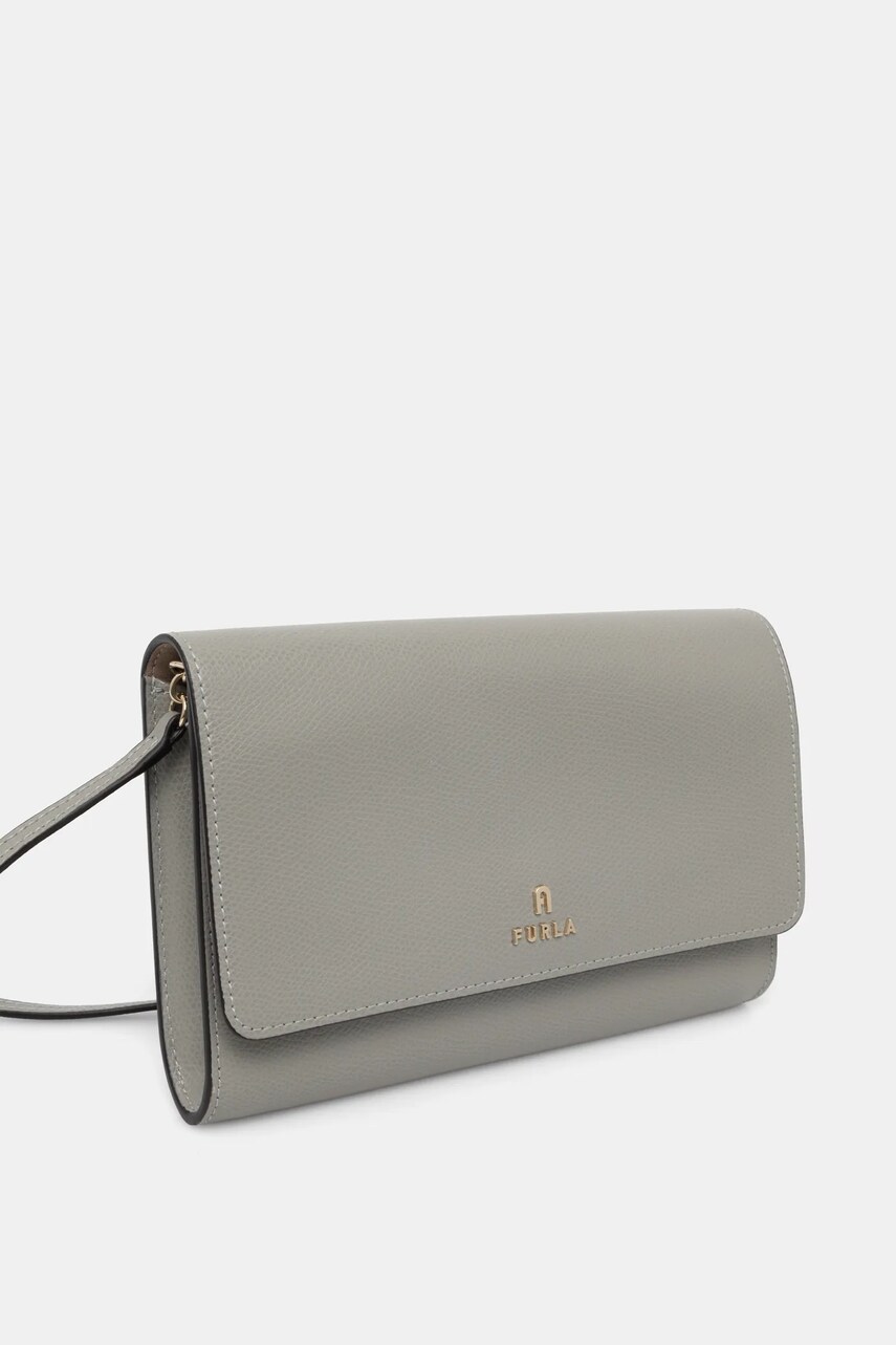 Шкіряна сумочка Furla колір зелений WE00675 ARE000 AG700