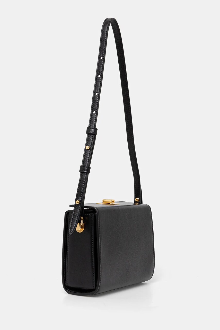 Шкіряна сумочка Furla колір чорний WB01474 BX3106 O6000