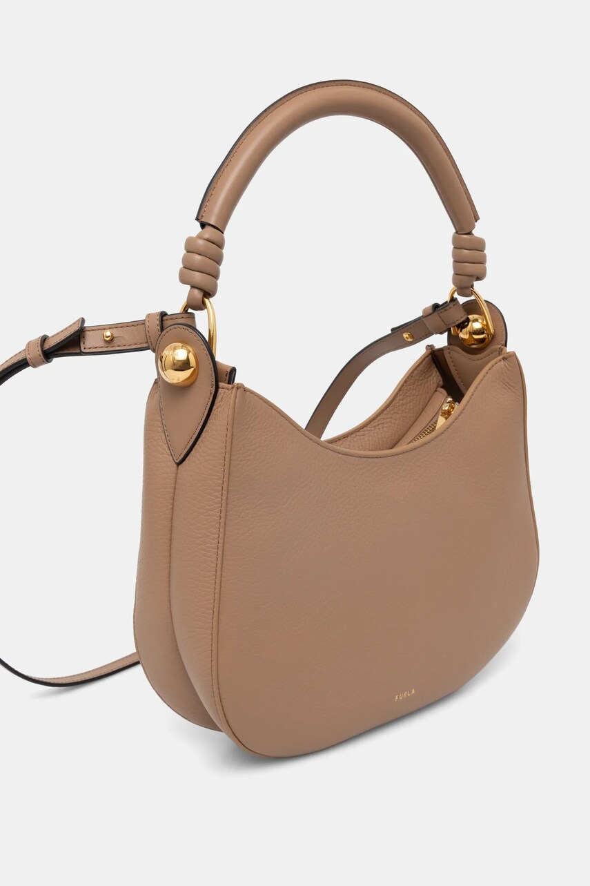 Шкіряна сумочка Furla колір коричневий WB01489 BX0176 YU500