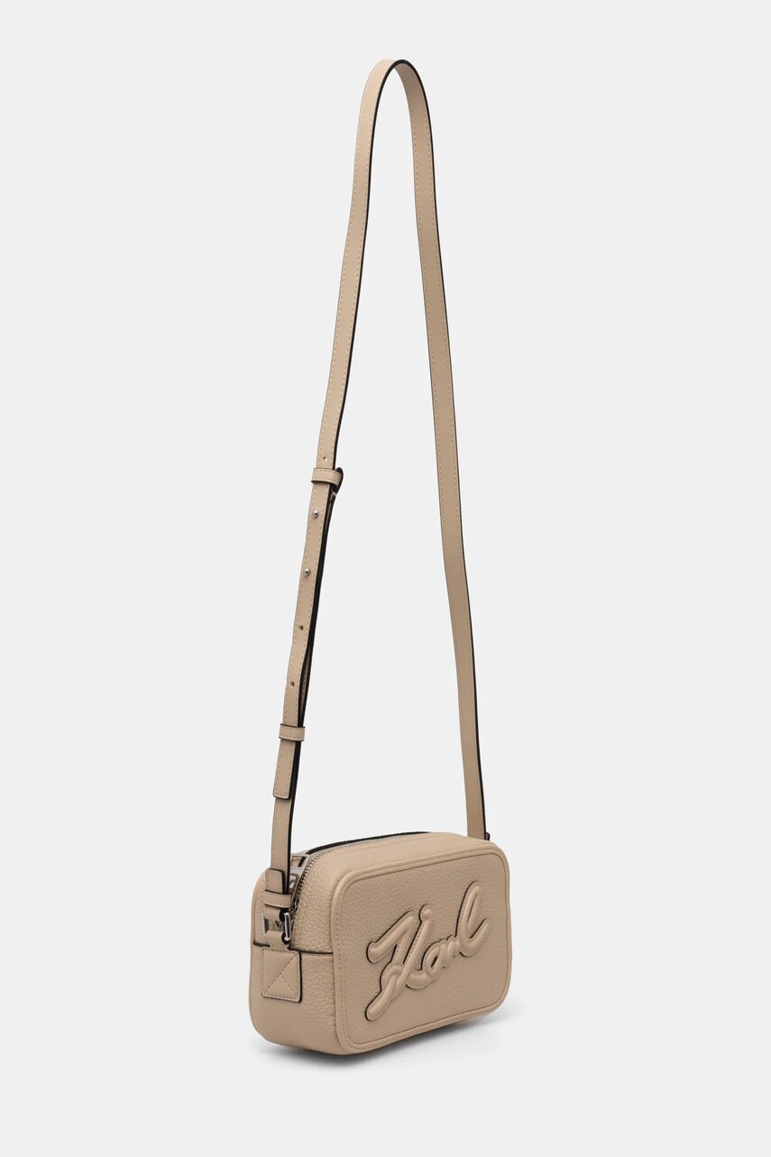 Сумочка Karl Lagerfeld колір бежевий A1W30040