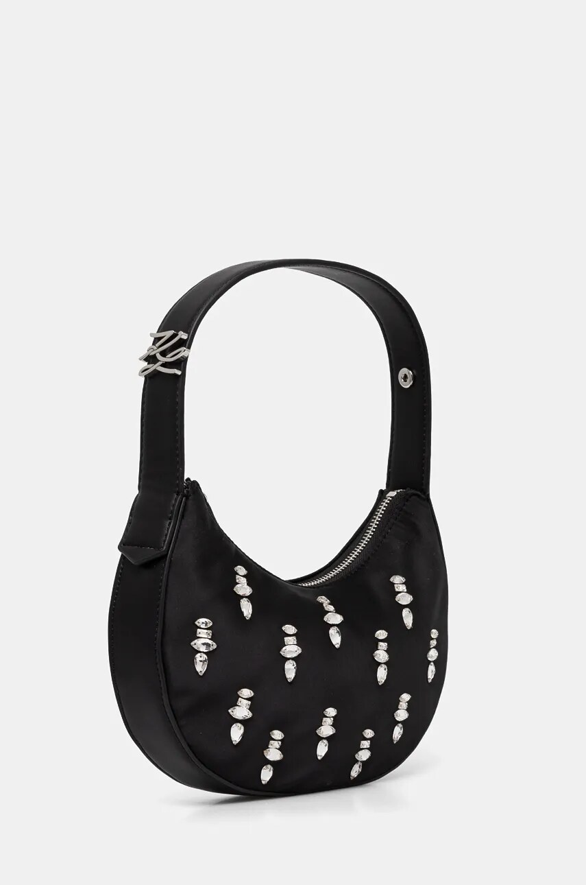 Сумочка Karl Lagerfeld колір чорний A1W30117