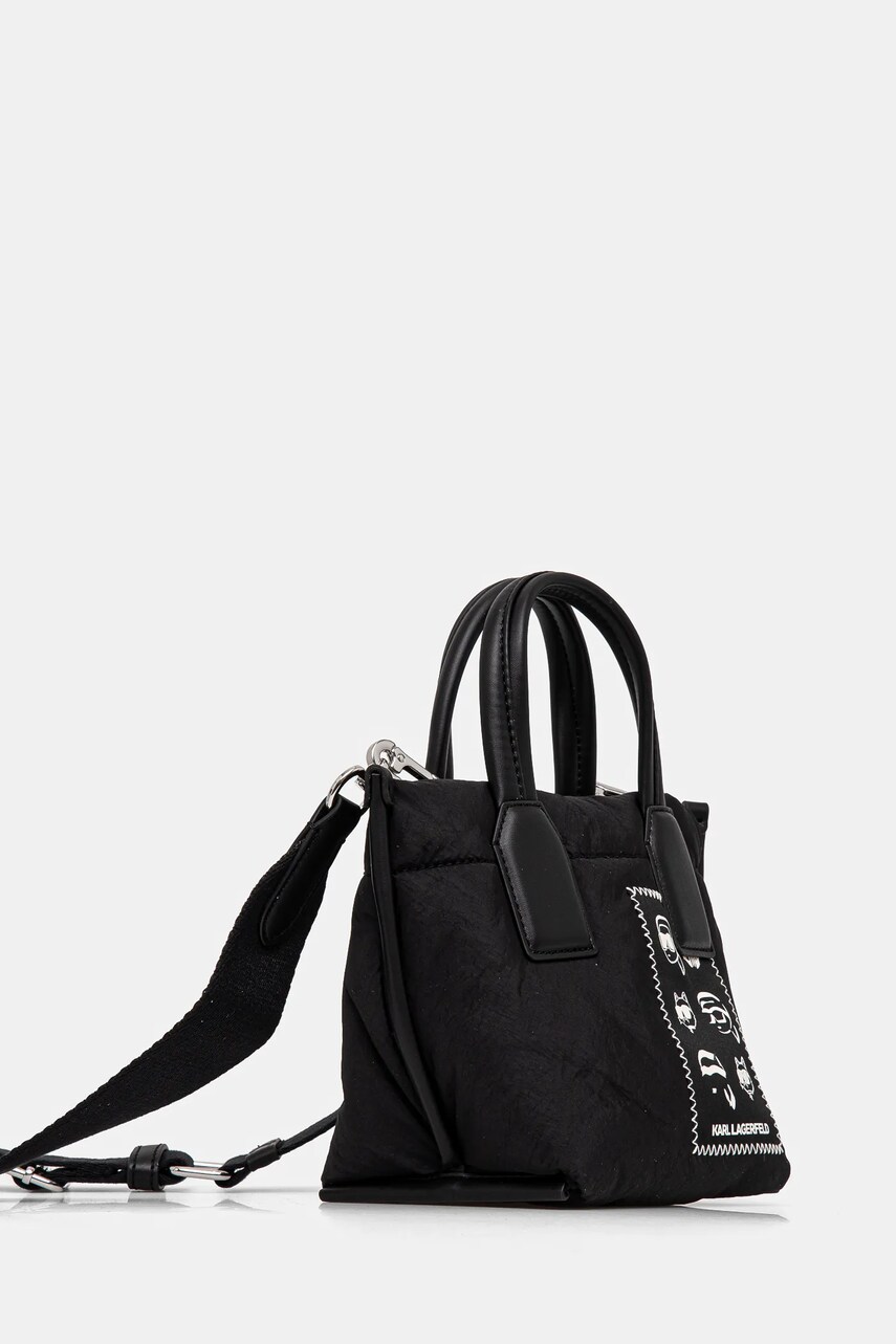 Сумочка Karl Lagerfeld колір чорний A1W30229