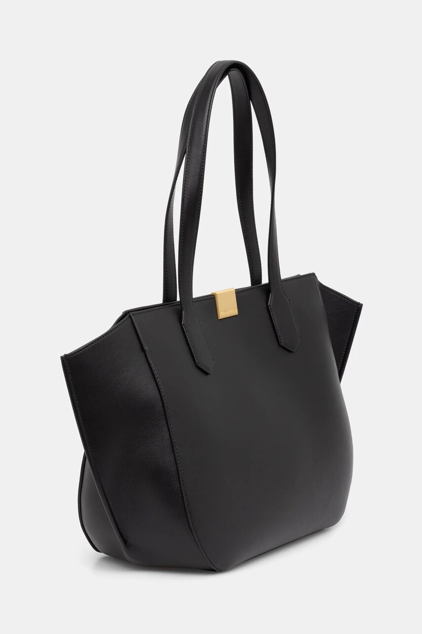 Шкіряна сумочка Karl Lagerfeld колір чорний A1W30397