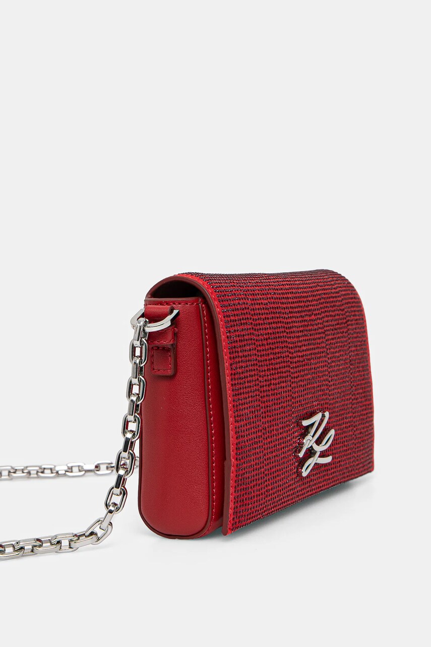 Сумочка Karl Lagerfeld колір червоний A1W30400