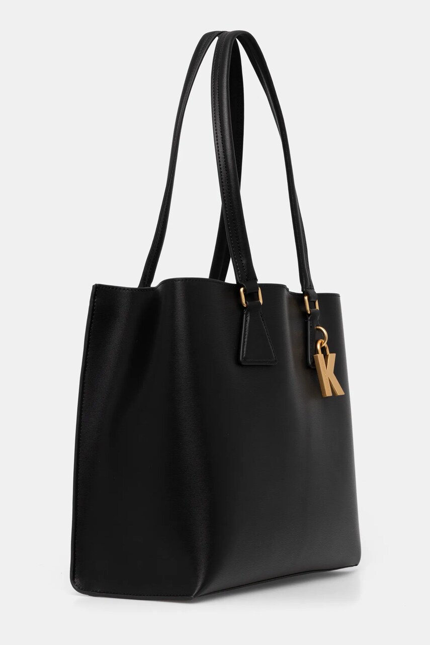 Шкіряна сумочка Karl Lagerfeld колір чорний A1W30410