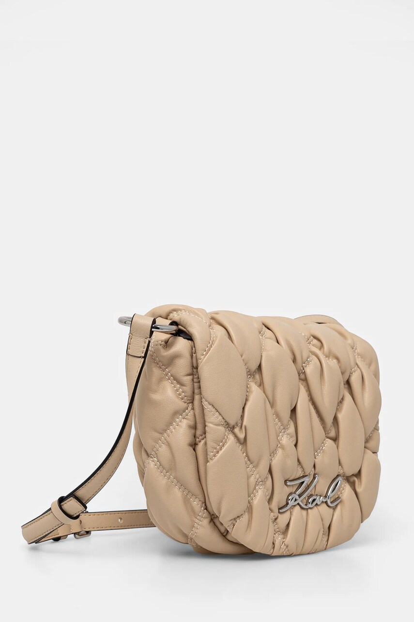 Сумочка Karl Lagerfeld колір бежевий A1W30413