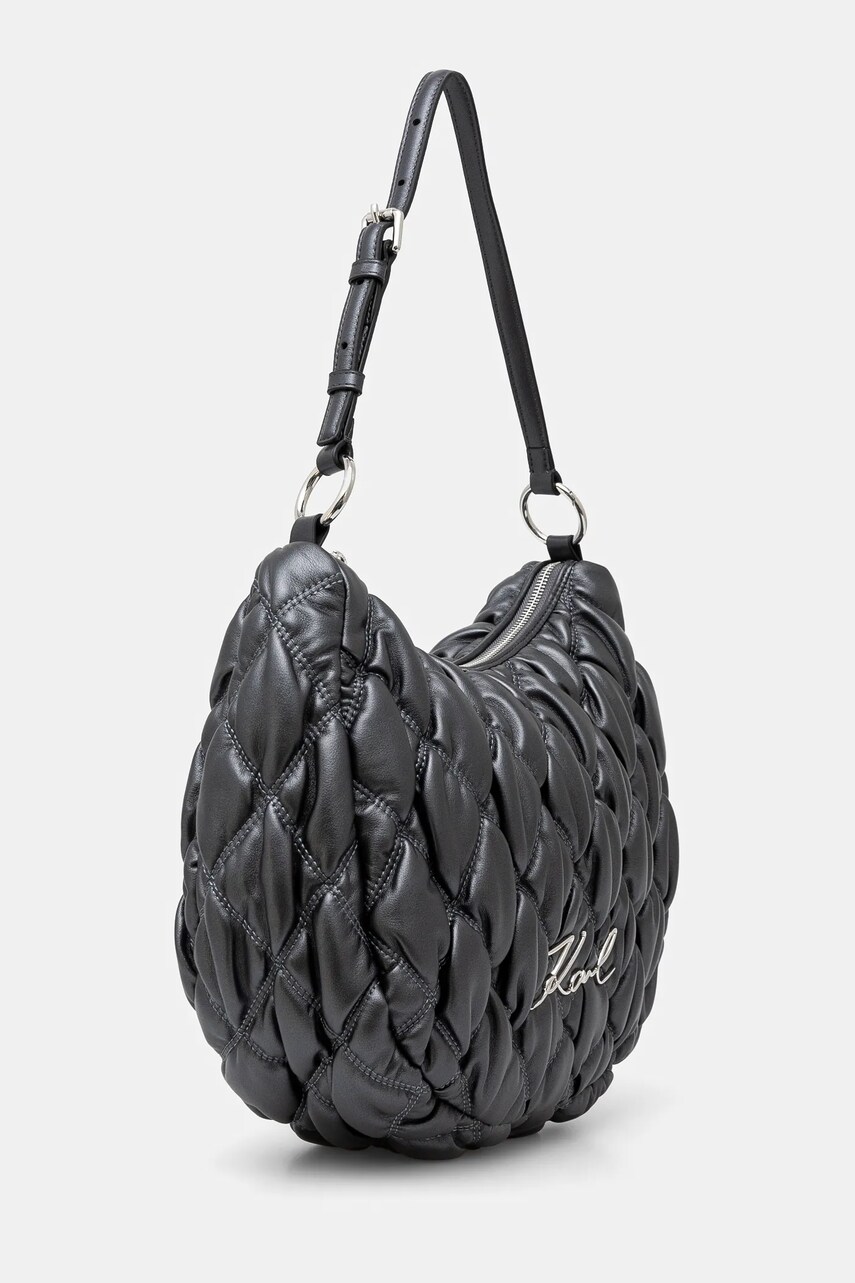 Сумочка Karl Lagerfeld колір сірий A1W30416