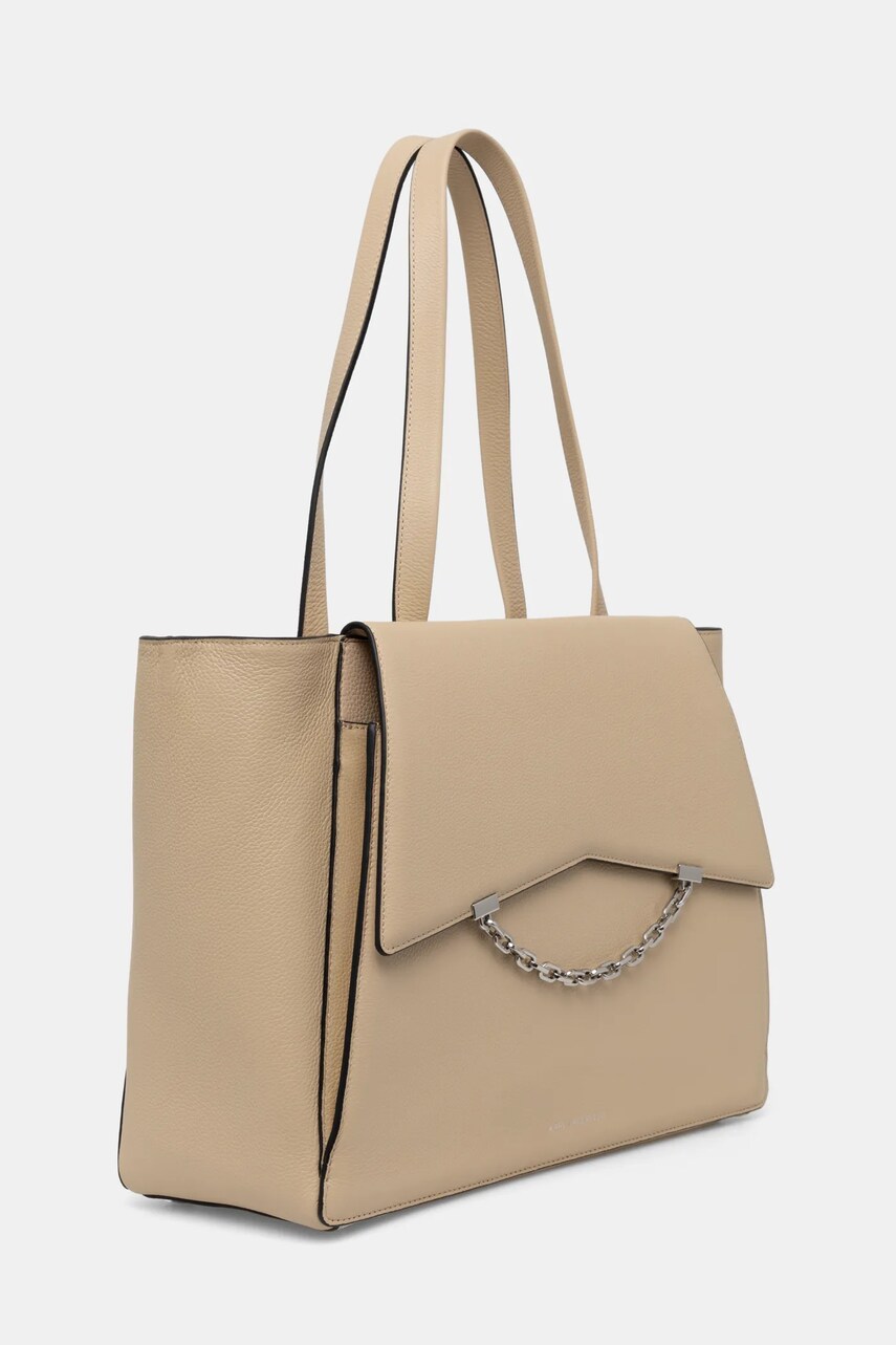 Сумочка Karl Lagerfeld колір бежевий A1W30433