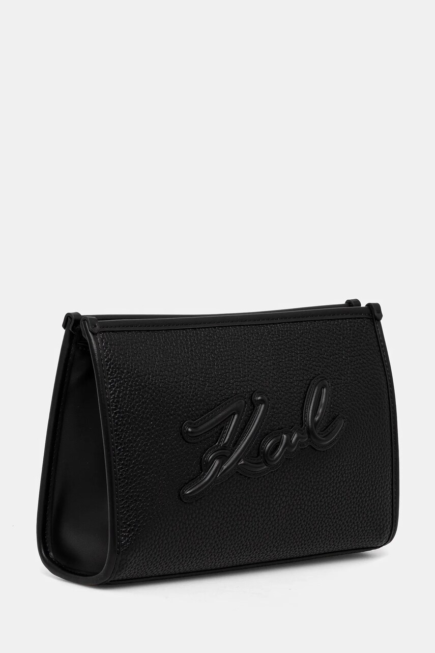 Косметичка Karl Lagerfeld колір чорний A1W32053