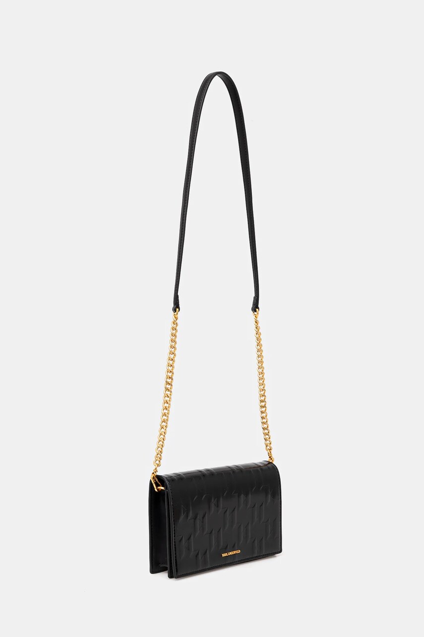 Сумочка Karl Lagerfeld колір чорний A1W32089