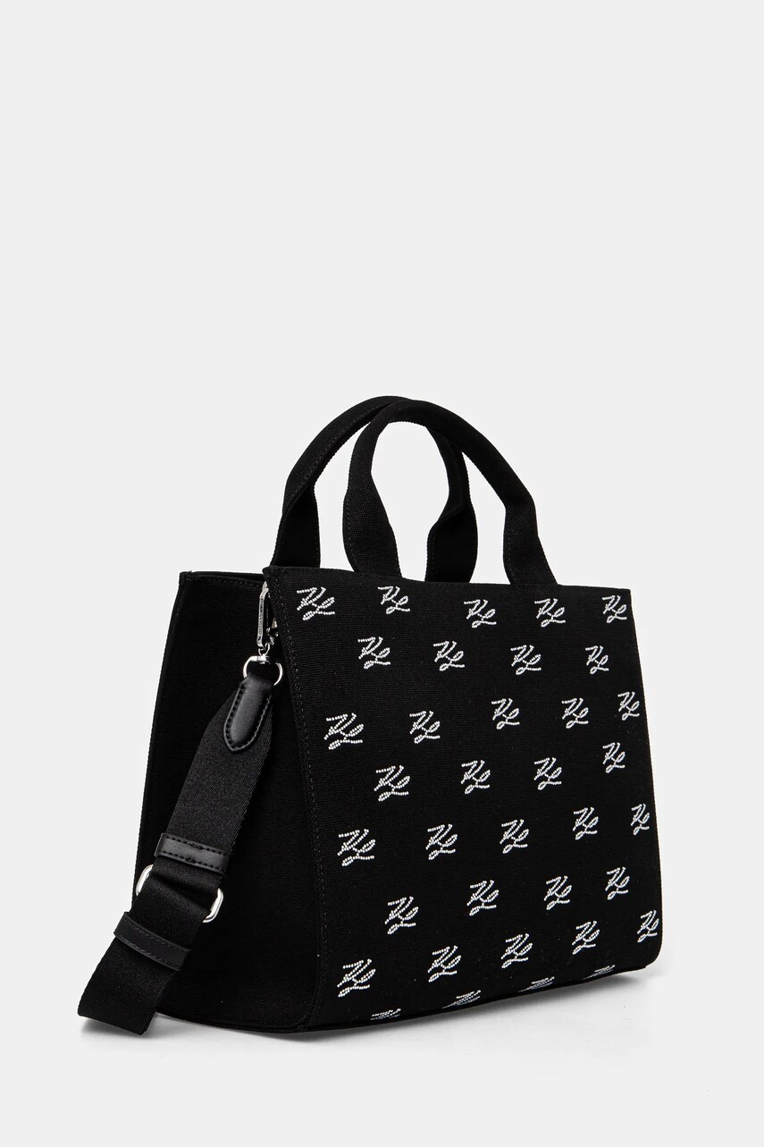 Сумочка Karl Lagerfeld колір чорний A1W50025