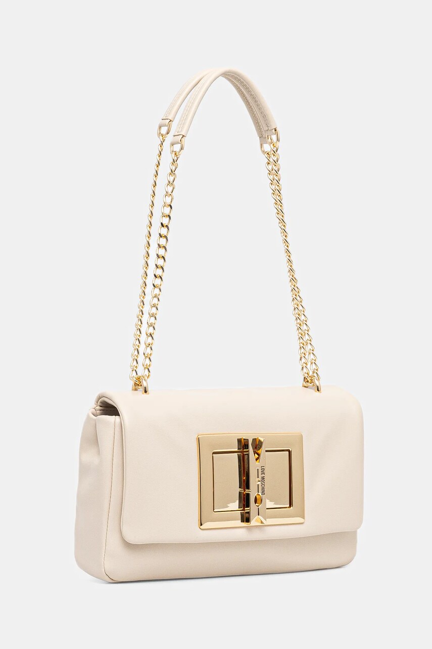 Сумочка Love Moschino колір бежевий JC4164PP1