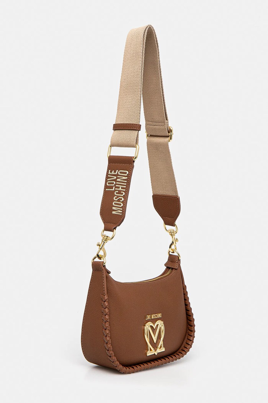 Сумочка Love Moschino колір коричневий JC4128PP1