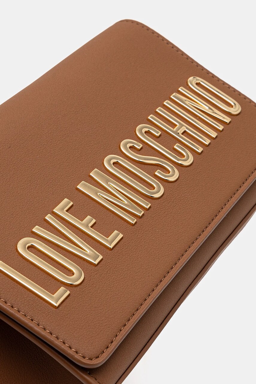 Сумочка Love Moschino колір коричневий JC4103PP1