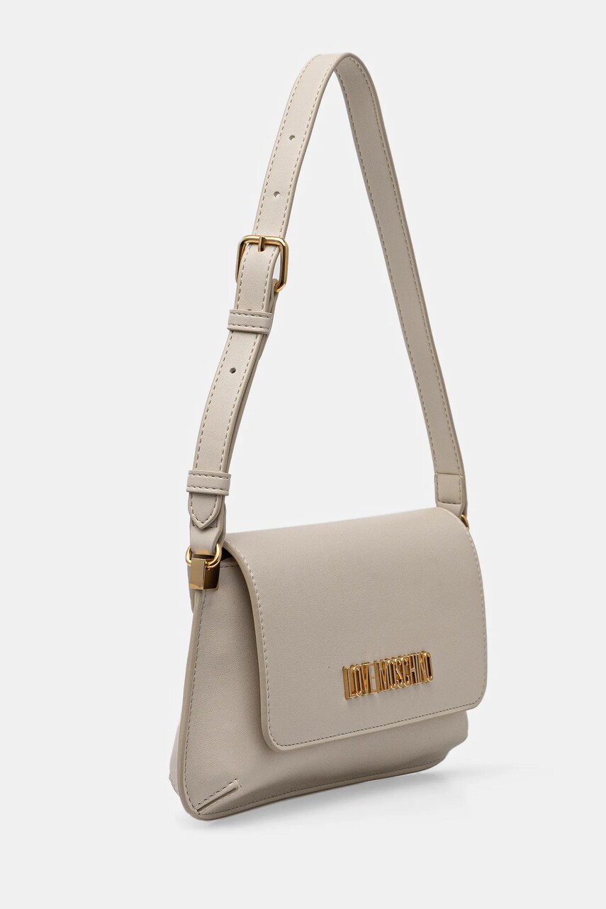 Сумочка Love Moschino колір бежевий JC4058PP1