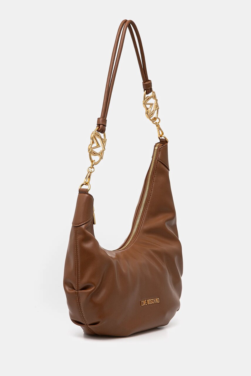 Сумочка Love Moschino колір коричневий JC4053PP1