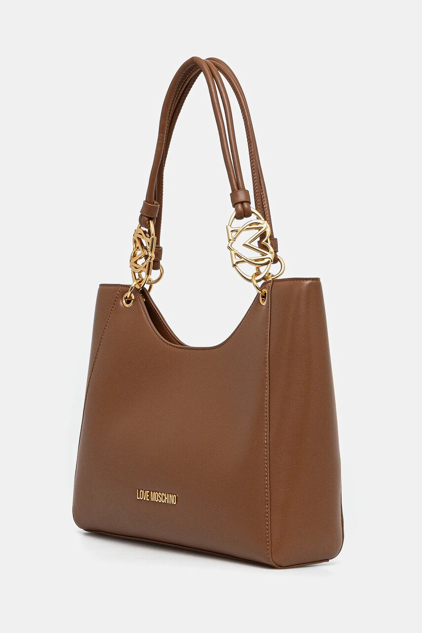 Сумочка Love Moschino колір коричневий JC4050PP1