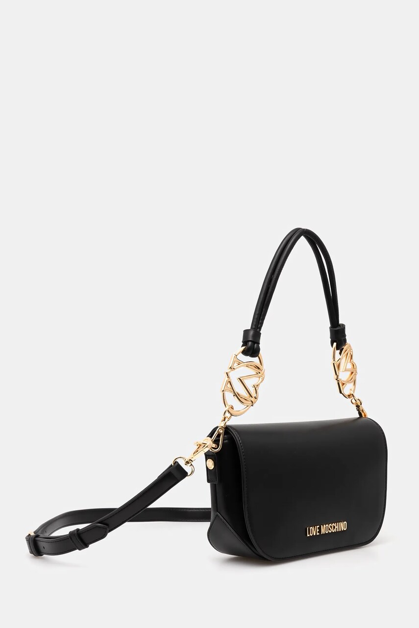 Сумочка Love Moschino колір чорний JC4049PP1