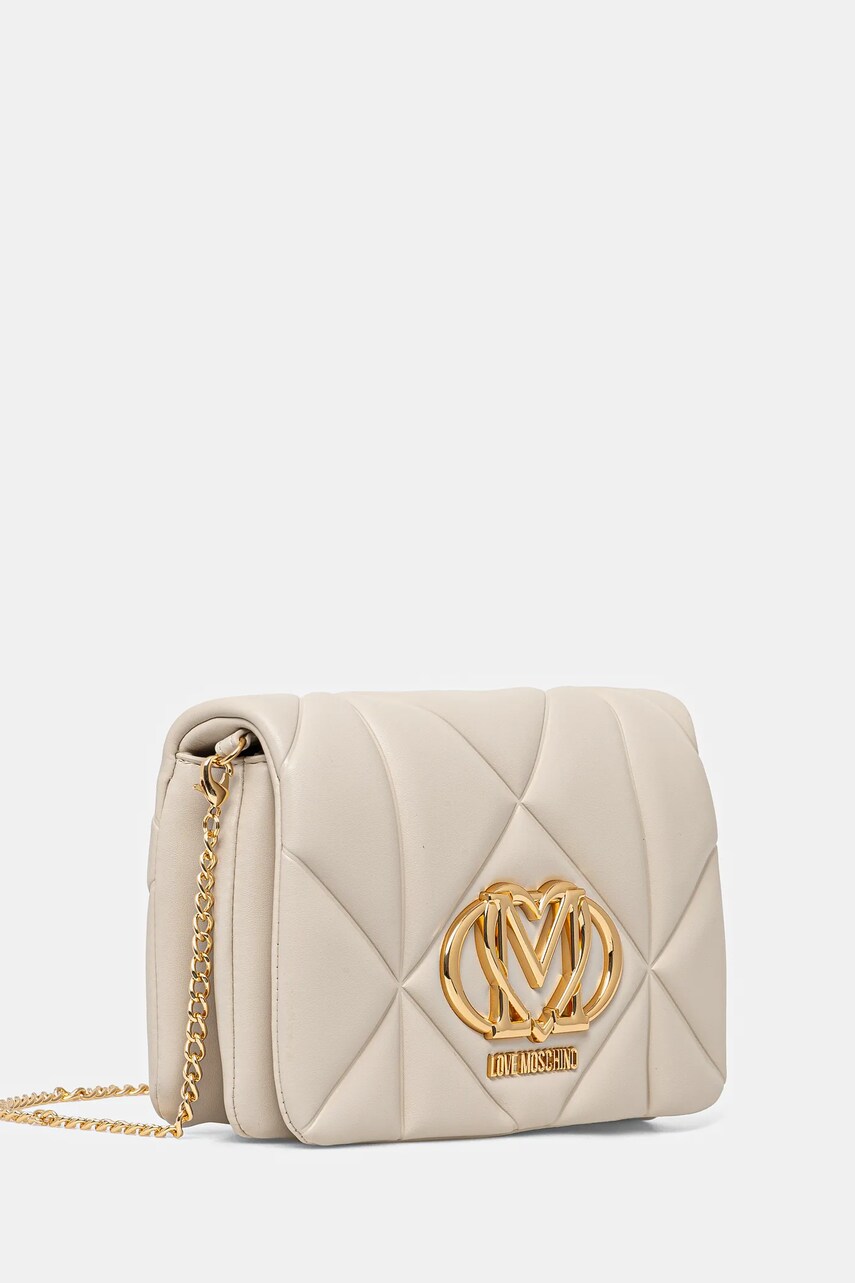 Сумочка Love Moschino колір бежевий JC4043PP1