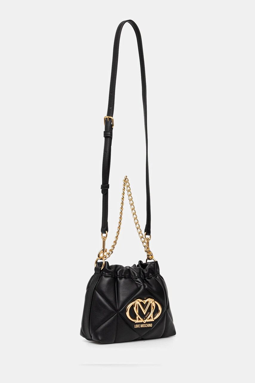 Сумочка Love Moschino колір чорний JC4042PP1