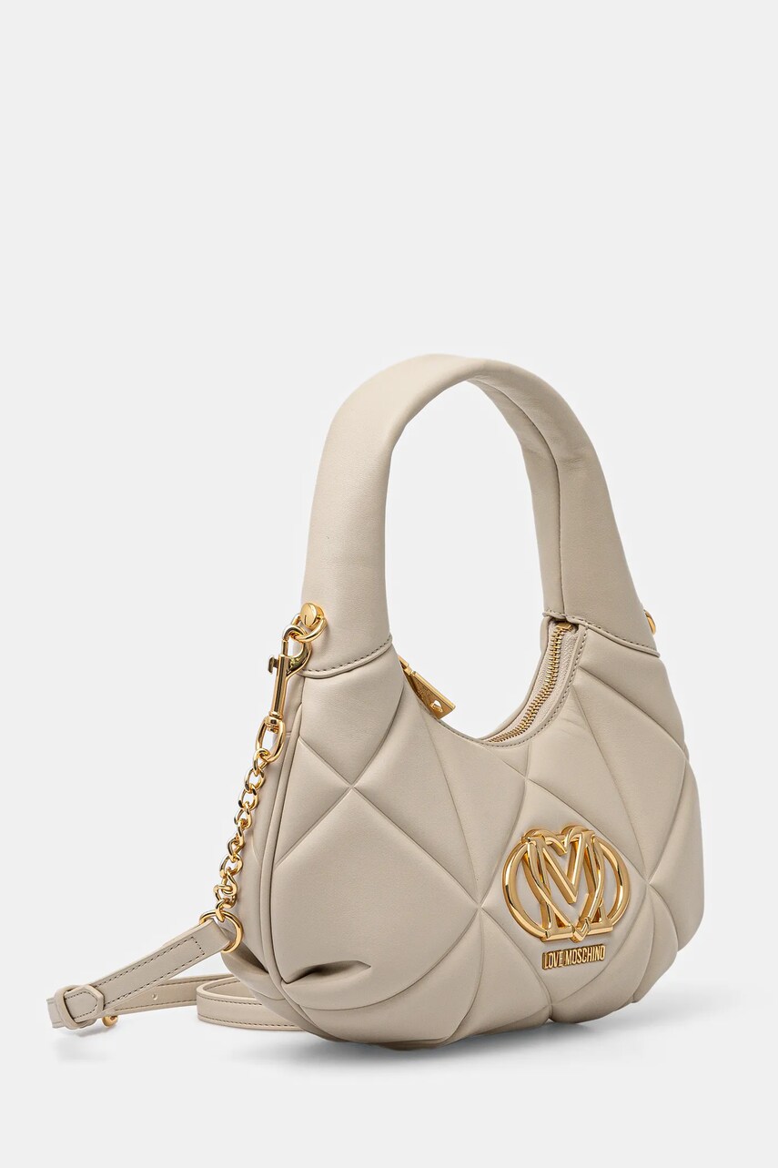 Сумочка Love Moschino колір бежевий JC4039PP1