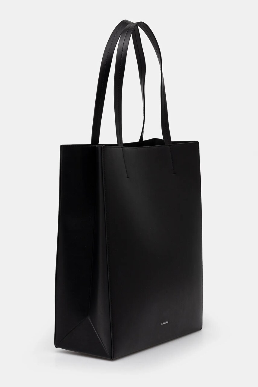 Шкіряна сумочка Calvin Klein колір чорний LV04F3000G