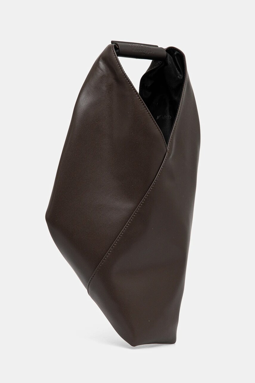 Шкіряна сумочка MM6 Maison Margiela Small Japanese Handbag колір коричневий S54WD0043