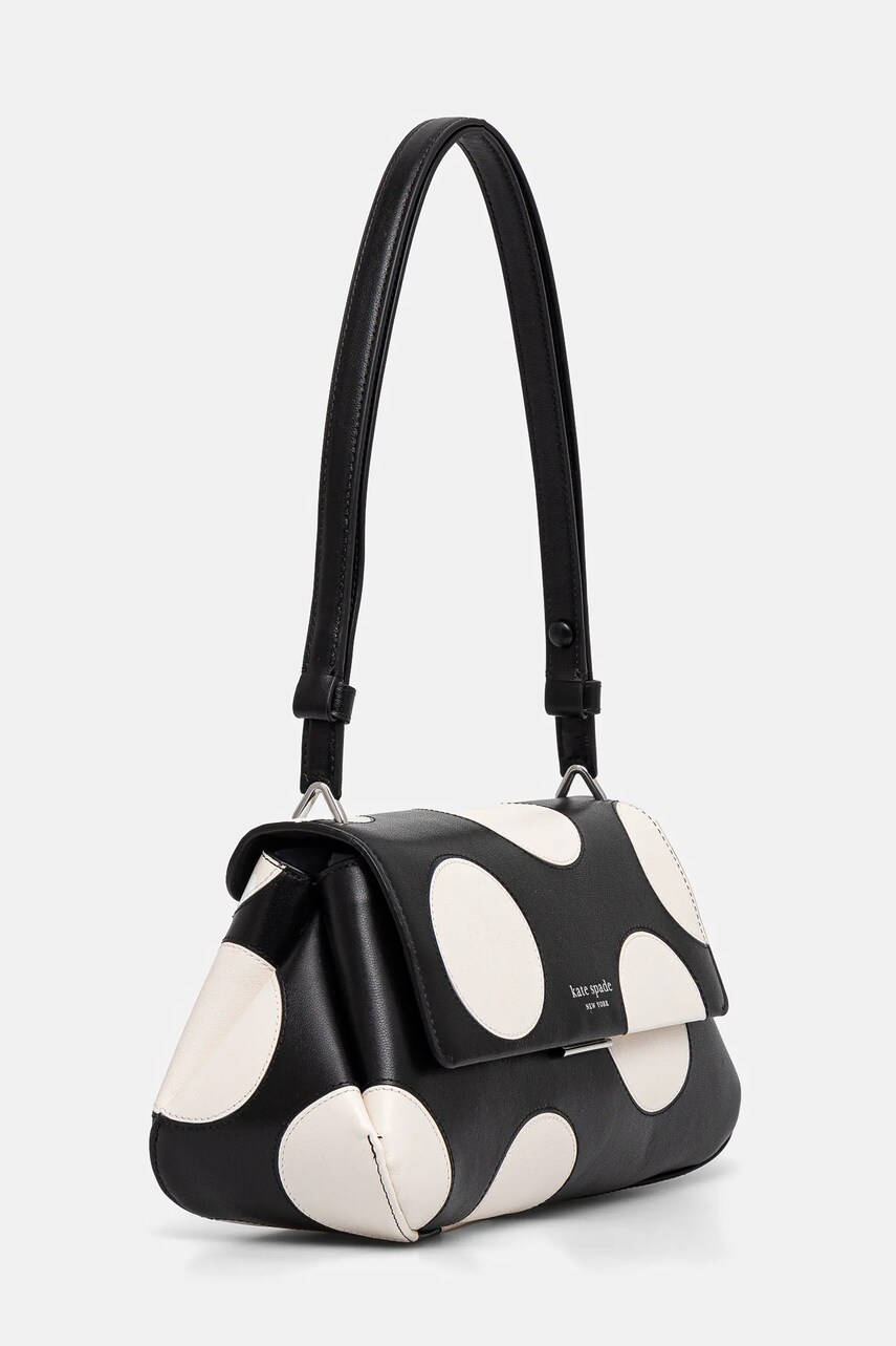 Шкіряна сумочка Kate Spade колір чорний KJ898