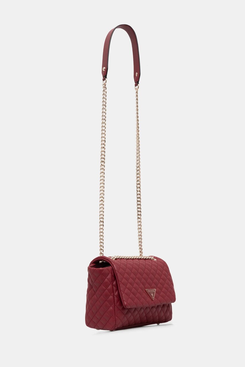 Сумочка Guess RIANEE колір бордовий HWEQG9 54121