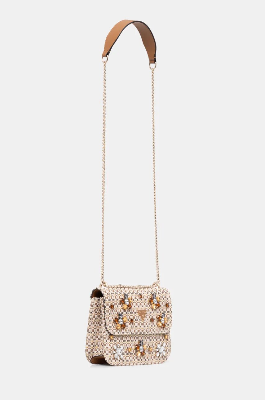 Сумочка Guess BEAUVOIR колір коричневий HWWE95 28210