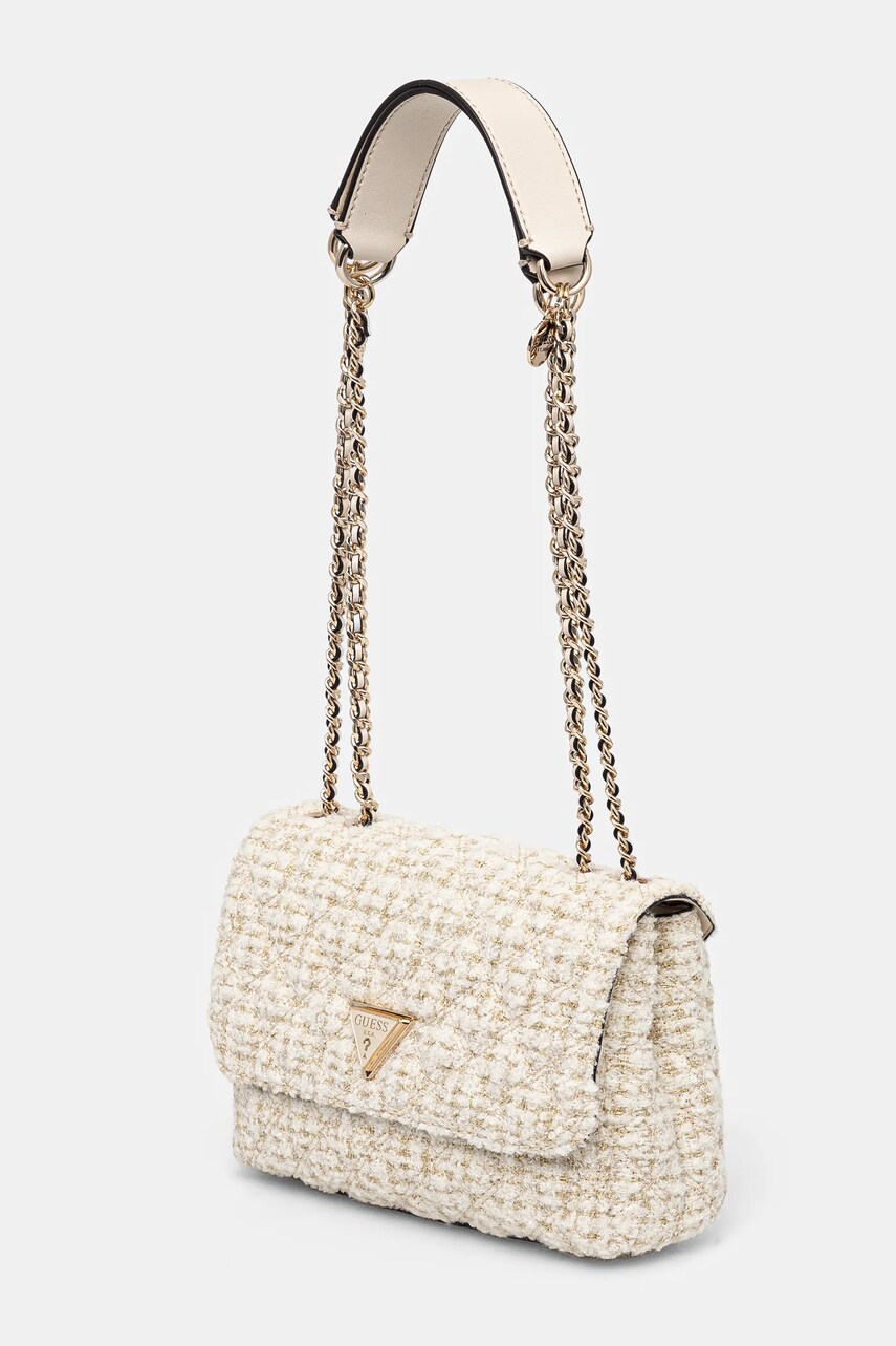 Сумочка Guess GIULLY колір бежевий HWAT87 48200