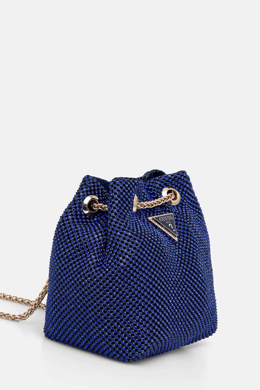 Сумочка Guess ZALINA колір синій HWRE93 50750