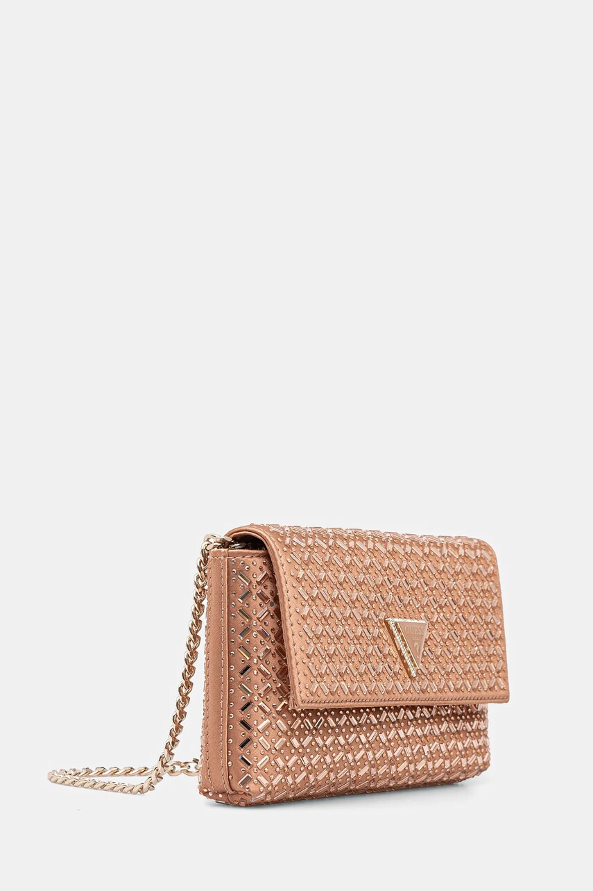 Клатч Guess ZALINA колір коричневий HWXG93 50700