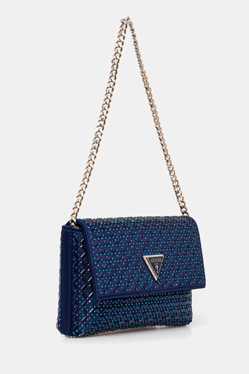 Клатч Guess ZALINA колір синій HWXG93 50700